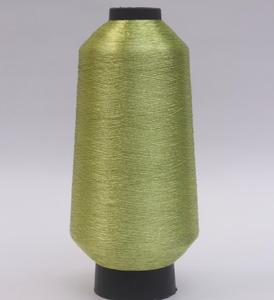 Fil à broder métallique d'usine 100% fil à coudre en fil métallique de polyester pour accessoires de vêtement - Product Image 4