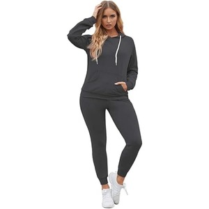Conjunto Deportivo de Dos Piezas para Mujer, Estilo Urbano, Personalizado 2025, Secado Rápido, Transpirable, de Felpa, Corte Regular - Product Image 2