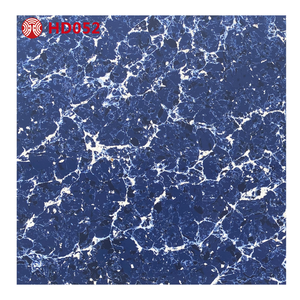 Losa de piedra de cuarzo Artificial Azul zafiro de diseño moderno ignífuga impermeable losa grande económica 5 + años de garantía para uso en hoteles - Product Image 2