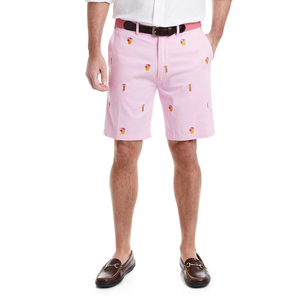 Pantalones cortos bordados para hombre ligeros de diseño OEM personalizado de MOQ bajo/pantalones cortos bordados cómodos para hombre - Product Image 6