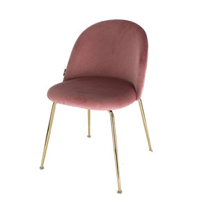 Modern <b>Makeup</b> <b>Vanity</b> Chair with Gold-Iron Legs & Multi-Colored Cushion Lighted Mirror-GTD007 - Product Image 2