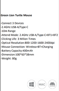 Chuột Rùa sư tử xanh - Product Image 5