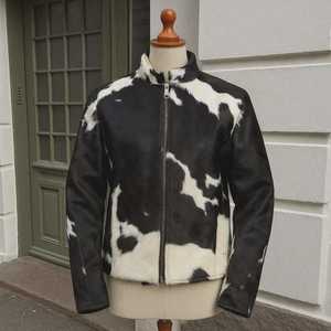 Chaqueta de Piel de Vaca Original 2026, Nueva, Personalizada, Gruesa, para Invierno, Transpirable, Estilo Urbano, para Hombre - Product Image 2