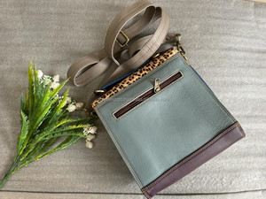 Nouveau élégant en cuir recyclé Stubby couleur sac à bandoulière de haute qualité cheveux sur Animal imprimé sac à main Multi cuir femmes sacs à bandoulière - Product Image 6