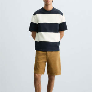 T-shirt à manches courtes ample en coton 100% pour homme, vêtement décontracté, séchage rapide, écologique, respirant, nouvelle arrivée - Product Image 6