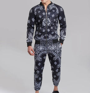 Chándales de sublimación de moda para hombres de alta calidad Diseño personalizado Logo Tallas grandes Técnicas impresas Cierre de cremallera Precio barato - Product Image 3