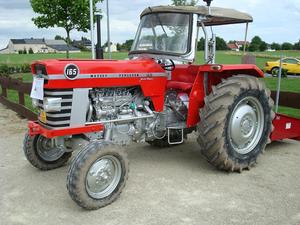 Tracteurs Massey Ferguson 165 d'occasion en excellent état avec un puissant moteur diesel de 52 CV et une transmission manuelle fluide - Product Image 4