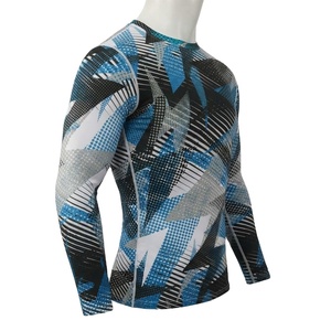 Camiseta Deportiva de Compresión Atlética de Alto Rendimiento para Hombre, Manga Larga, para Entrenamiento - Product Image 3