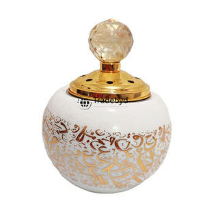 Quemador de Incienso de Metal de Primera Calidad Hecho a Mano por Tradebyd, Incensario Árabe, Antiolor, para Todas las Estaciones, para Aromaterapia en Spa - Product Image 2