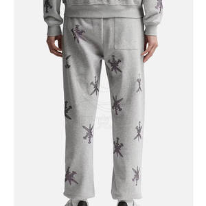 Pantalon à strass personnalisé pour hommes, taille adulte, pantalon à strass de marque privée de bonne qualité le plus vendu - Product Image 4