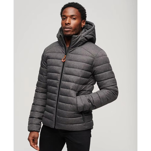 Chaqueta de Invierno Personalizada de Alta Calidad con Logotipo Personalizado OEM para Hombre, Chaqueta Acolchada con Bolsillos - Product Image 1