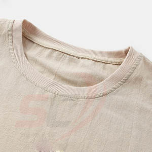 เสื้อยืดสำหรับผู้ชายผ้าถักลายผ้าโพลีเอสเตอร์ผ้าฝ้าย100% ออกแบบได้ตามต้องการ - Product Image 3