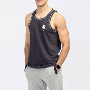 Vêtements de sport fabriqués au Pakistan, débardeur décontracté en tricot 100% coton, grande taille, vêtements d'été pour hommes, vente directe d'usine - Product Image 2