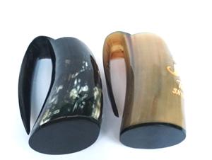 Mug à bière et à café en corne naturelle de haute qualité standard pour la maison, les hôtels et les restaurants, en provenance d'Inde - Product Image 2