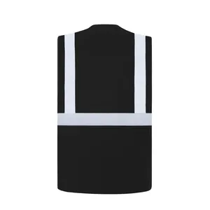 Chaleco de Seguridad Ejecutivo Acolchado Personalizado con Adhesivos Reflectantes y Luces, Producto Promocional - Product Image 3