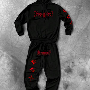 OEM Custom Embroidered 100% Cotton <b>Men's</b> Tracksuits High Quality Heavyweight Printed Winter Wear Plus Size for <b>Men</b> for <b>Christmas</b> - Product Image 1