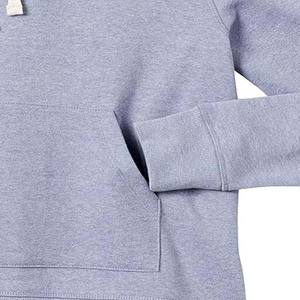 Sudaderas con capucha de talla grande para mujer al por mayor sudaderas con capucha transpirables de alta calidad de tela de algodón de color sólido en blanco para mujer - Product Image 5