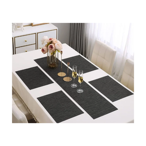 Élégant tapis de table 13x20 pouces en tissu épais, couleurs réactives Palenquin, parfait pour les chaînes de vente au détail de boutiques recherchant une qualité textile indienne - Product Image 5