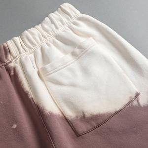 Logo personnalisé unisexe été 100% coton cravate teinture hommes Shorts cause porter des shorts en coton pour les hommes - Product Image 5