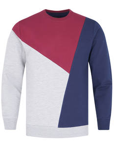 Logo personnalisé Pull pour homme à la mode à col éponge épais Couleur unie Sweat-shirt Slim Fit pour homme - Product Image 6