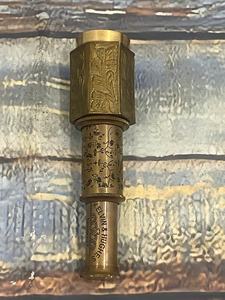 Telescopio de latón Mini Handheld Spyglass Náutico Marino Pequeño Reino Unido Vendedor basado - Product Image 4