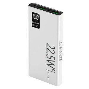 Power Bank Portatile da 10000mAh con Logo OEM, Caricabatterie Esterno in Plastica, Batteria Li-Polymer con Capacità di 50000mAh - Product Image 4