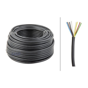 8KL712997001 - ชุดสายเคเบิล - 7 แกน - สีสายเคเบิล: สีดำ - ขนาด 1.5 มม.² - ความยาว: 50 ม. - MSP Export - Product Image 1