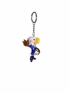 Ensemble de porte-clés de football de dessin animé <span class=keywords><strong>FIFA</strong></span>, 3 pièces, mascotte animale, porte-clés en PVC, souvenir de football pour les fans des États-Unis, du Canada et du Mexique, porte-clés animaux - Product Image 2