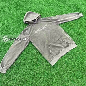 Sudaderas Personalizadas para Hombre de Alta Calidad, 100% Algodón Felpa, Ecológicas, Colores Personalizados, Efecto Deslavado por el Sol, Lavado Ácido Intenso, Digital - Product Image 3