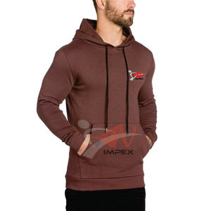Sweat à capuche pour homme de haute qualité avec logo personnalisé, impression numérique, matériau personnalisé et caractéristiques imperméables - Product Image 3