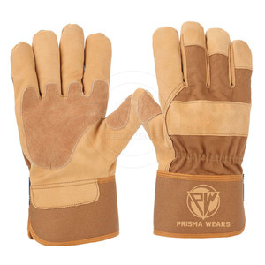 Gants de sécurité de travail en cuir de haute qualité Gants de sécurité les plus vendus pour la protection des mains - Product Image 1