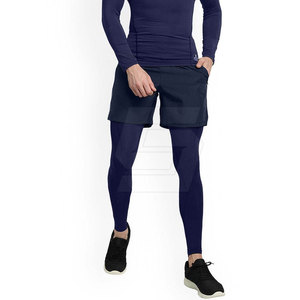 Leggings de Compresión para Hombre, de Secado Rápido, Transpirables, Elásticos en Cuatro Direcciones, para Gimnasio, Running, Fitness, Deportes, Ropa Deportiva Activa - Product Image 5