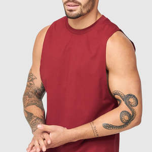 Débardeurs sur mesure avec logo personnalisé pour hommes, une pièce respirante au meilleur prix, débardeurs de fitness décontractés pour musculation, gymnastique et course à pied - Product Image 4