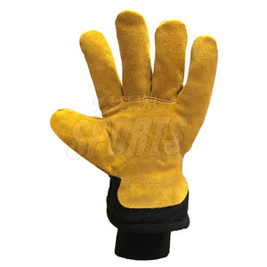 Logo personnalisé Gants de travail en cuir de sécurité respirants pour hommes avec logo pour l'extérieur l'hiver à bas prix - Product Image 3