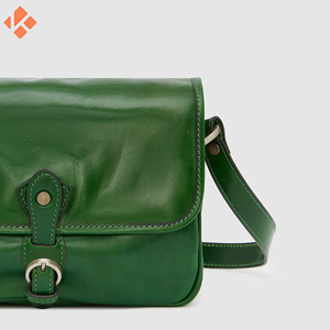 Bolso cruzado único personalizado de gama alta para mujer, cuero de vaca genuino con cremallera, Bolsos De Mujer de gama alta personalizados a la moda - Product Image 6