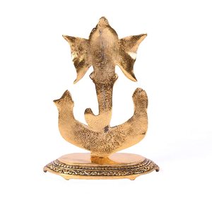 ชุดเครื่องครัวรูปพระพิฆเนศชุบทองคำ ดีไซน์สมัยใหม่ผสมผสานความดั้งเดิม เหมาะสำหรับตกแต่งบ้าน ธุรกิจ ของขวัญแต่งงาน - Product Image 3