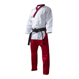 Wholesale High Quality Ultra Light Karate Uniform Comfortable Unisex Martial <b>Art</b> <b>Set</b> with Custom Logo Made of Cotton Polyester - Product Image 1