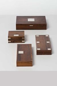 Joyero de regalo artesanal de madera maciza Vintage, calidad duradera para decoración del hogar, técnica pulida para decoración navideña - Product Image 4