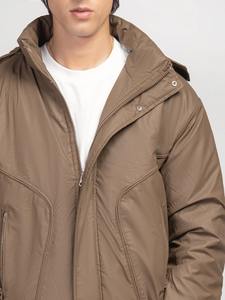 High Quality Reversible Formal Unisex Warm Puffer <b>Parka</b> Jacket Nylon Zipper Hooded Comfortable Winter Outdoor Activities - Product Image 3