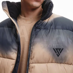 Chaqueta de Invierno para Hombre, de Alta Calidad, en Nailon/Poliéster, Acolchada, con Capucha, Impermeable, Transpirable, de Secado Rápido, con Cuello Alto, Último Modelo - Product Image 4