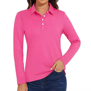 Wholesale Custom Design Embroidery Polo t Shirts for Women Women Polo Shirts High Quality Polo Shirts <b>No</b> <b>logo</b> Custom - Product Image 6