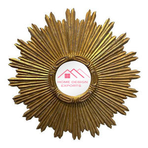 Miroir décoratif mural pour la décoration de la maison et de l'hôtel Miroir décoratif mural élégant Design moderne en métal - Product Image 4