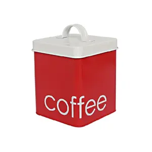 Wholesaler And Supplier Of Metal Canister Hot Selling Square Tea Container Classic Stylish Wholesale New Metal Canister