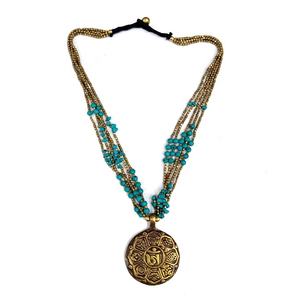 Joyería de moda Collar con cuentas de metal Colgante Collar corto Mujeres América Regalo Fiesta Collares Regalo DE BODA Europa 2017. - Product Image 1