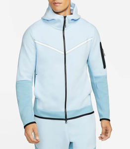 Conjunto de chándal con cremallera para hombre Sudadera con capucha y pantalón de chándal - Product Image 2