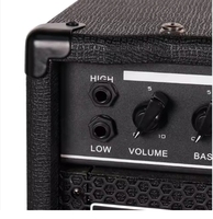 Tête de haut-parleur + mélangeur audio d'alimentation de l'armoire puissance de sortie 200w 3 canaux utiliser amplificateur pour guitare électrique
