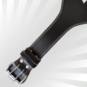 Cinturones de levantamiento de pesas de cuero transpirable de máximo rendimiento Soporte seguro para cada levantamiento Desbloquee Su verdadera fuerza - Product Image 3