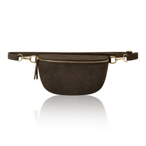 Bolso Bandolera de Piel de Ante Italiana de Primera Calidad - PS612 - Product Image 5