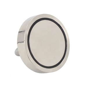 Imán <span class=keywords><strong>de</strong></span> pesca <span class=keywords><strong>de</strong></span> <span class=keywords><strong>neodimio</strong></span> <span class=keywords><strong>redondo</strong></span> superfuerte con perno ocular, 300KG, 660 libras, N35, D94mm - Product Image 3