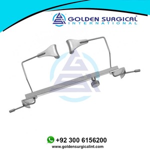 Espéculo de ojo quirúrgico de acero inoxidable Hoja ajustable individualmente para elevar tapas Cuchillas sólidas Cuchillas de alambre - Product Image 2